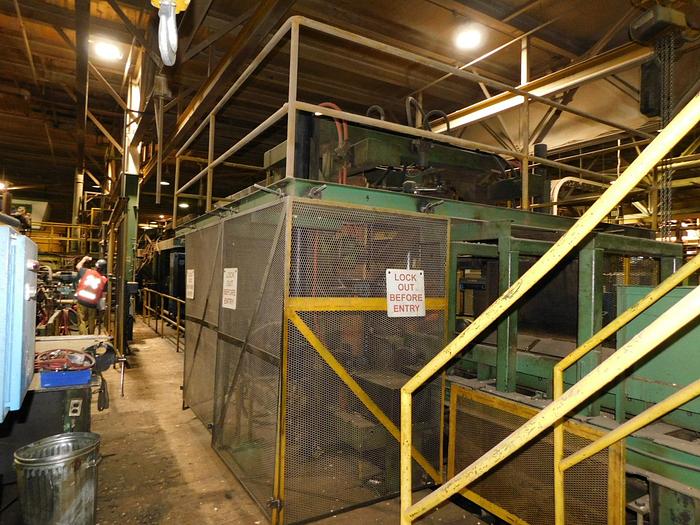 Used Kockums Cancar Chip-N-Saw Canter Line, DLI, 18" X 20'