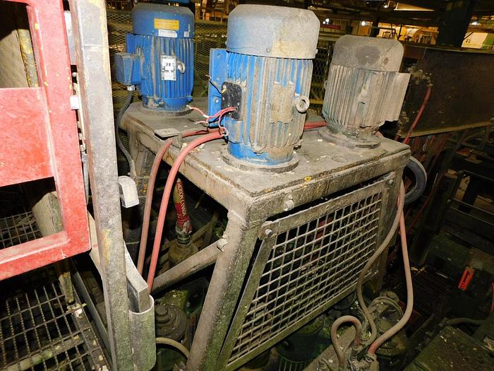 Used Kockums Cancar Chip-N-Saw Canter Line, DLI, 18" X 20'