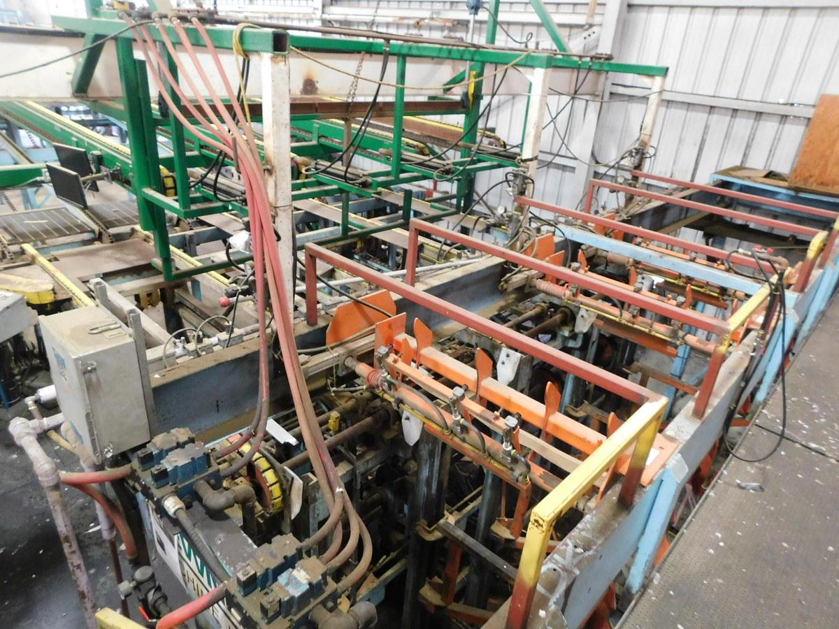 Used Newnes  24 Slant Tray Lumber Sorter