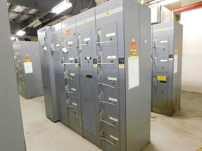 Used Square D Model 6 MCC's & Mill Electrics