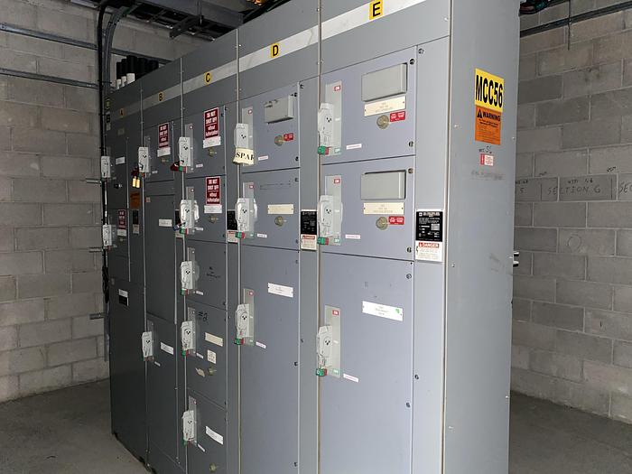 Used Square D Model 6 MCC's & Mill Electrics