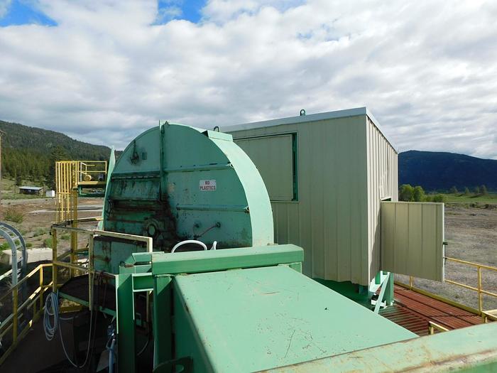 Used Whole Log Chip Plant