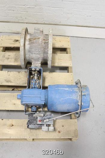 Used Neles Jamesbury R21CB08CCJK 8" V-Ball Control Valve #32046