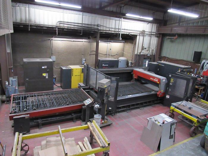 Used 2003 Amada FO-3015 4,000 Watt CNC Laser