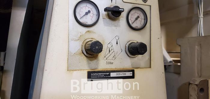 Used 1999 Heeseman LSM 8 used widebelt sander.