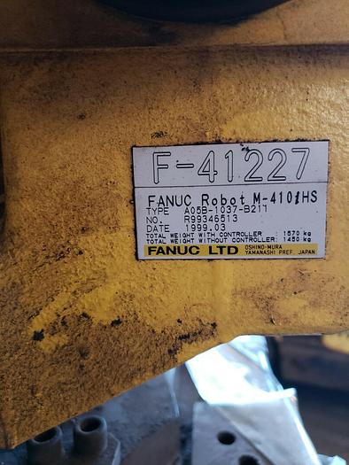 Used 2000 Fanuc Robot M-410i HS A05B-1037-B211