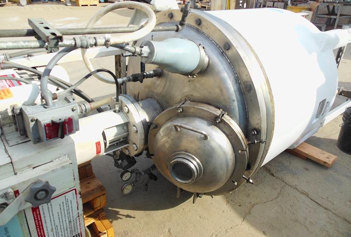 Used Reactor, 236 Gallon, S/st, Jkt, Agit, Royal Welding, 42"X36" #S742518