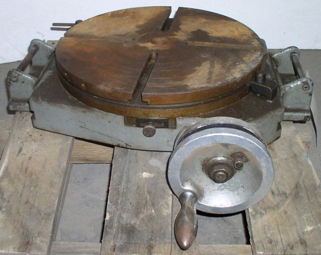 Used 15" Rotary Table Manual Type