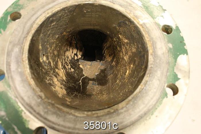 Used Sulzer Apt53-8 Pump, 8x10, 18" 5 Vane Impeller, Stainless Casing #35801