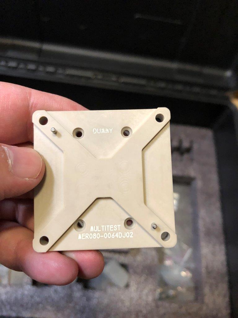 Used Delta Edge DE8000 7X7 BGA Test Handler Change Kit