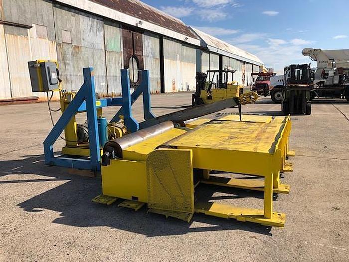 Used 120" ROLL SAW  L & M INDUSTRIES 72" ROLL DIAMETER CAPACITY