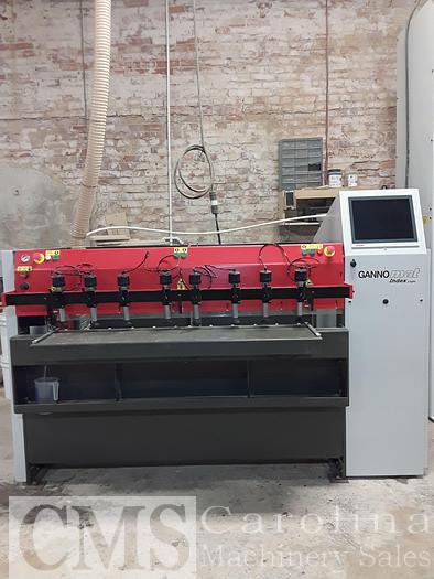 Used 2020 Gannomat Index 1300 Logic CNC Controlled Dill, Glue, Dowel Machine