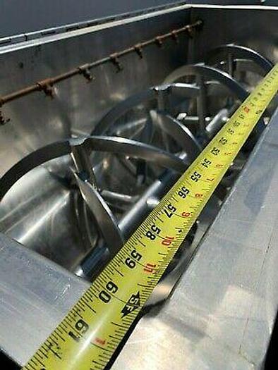 Used Jaygo 40 Cu Ft Stainless Steel Ribbon Blender w/ 7.5 HP Motor