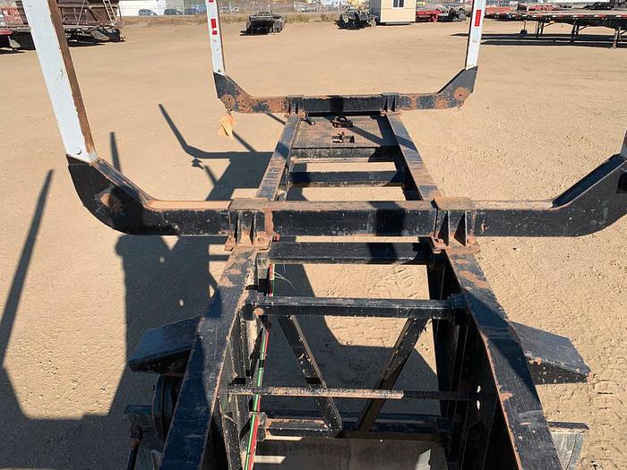 Used 2016 BWS Tridem Hay Rack Logging Trailer