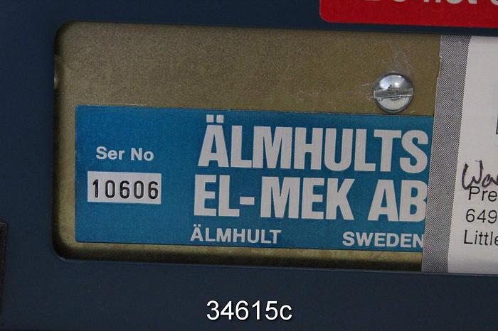 Used Almhults El. Mek. AB Induktor Electronic Inductance Tester #34615