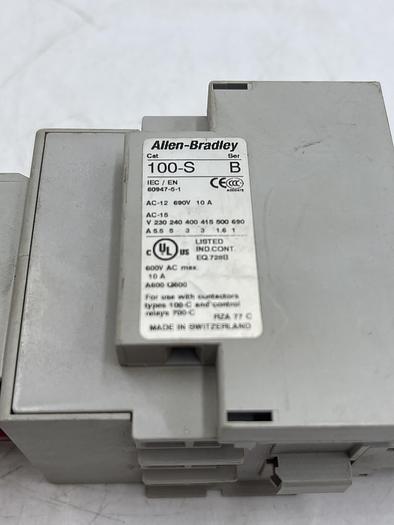 Used Allen-Bradley 100-C43Z*00 Ser A 100S-F Ser B 100-S Ser B 