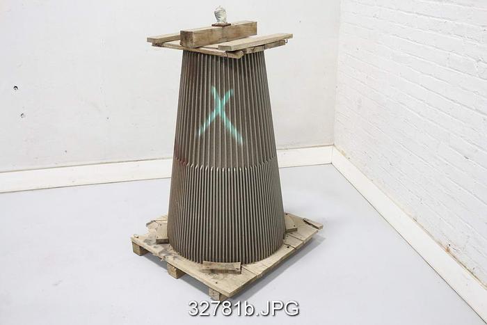 Used Beloit Jones Stockmaster II Conical Refiner Shell Filling Set #32781