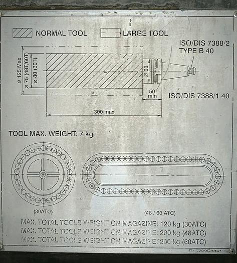 Used HARDINGE BRIDGEPORT XR760 VMC VERTICAL MACHINING CENTER WITH FANUC 18-iM CONTROL