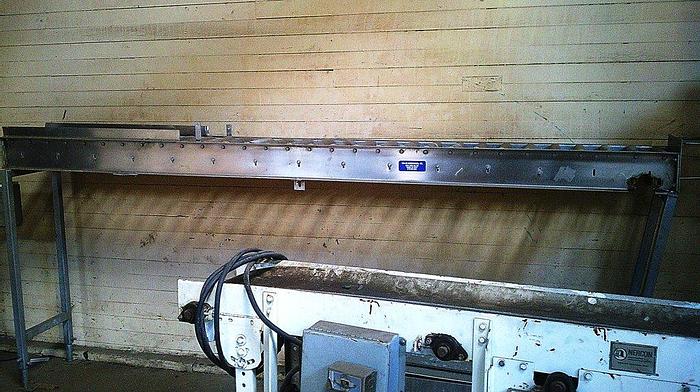 Used Conveyor, Roller, 12" x 10', S/st Frame, 2" Rollers #S742272