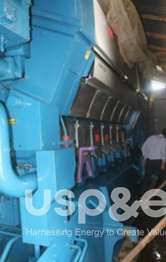 Used 5.3 MW 2007 New Wartsila W12V32 HFO Generator Sets