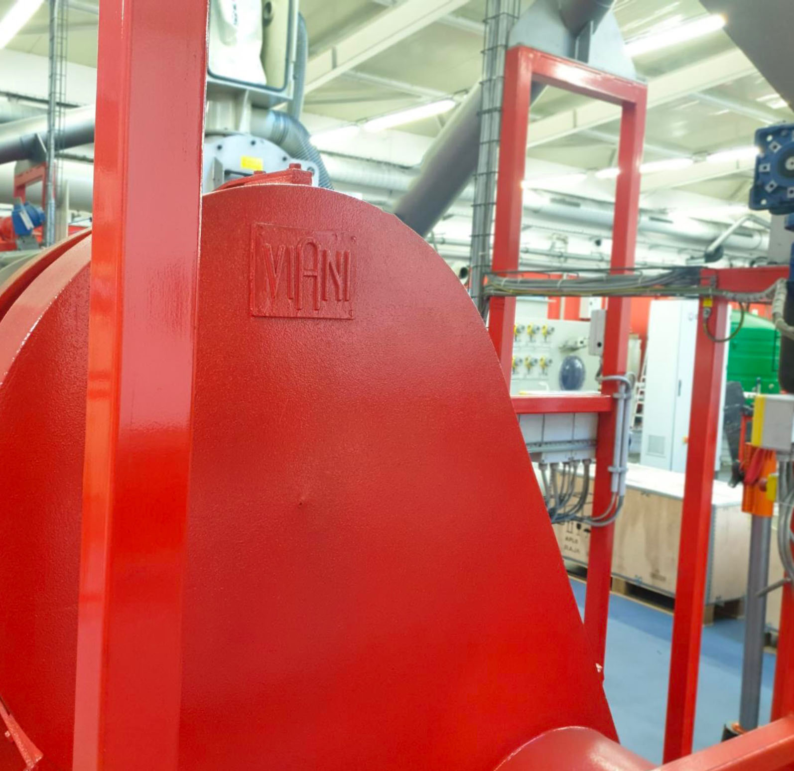 Used VIANI ST350 SS316 powder paddle blender