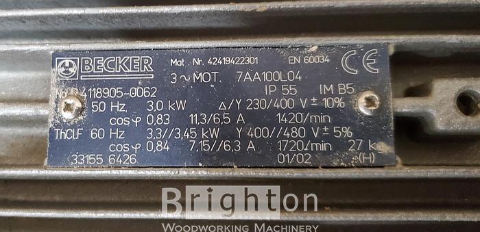 Used 2001 Morbidelli Author 500 S used Pod and Rail cnc machine