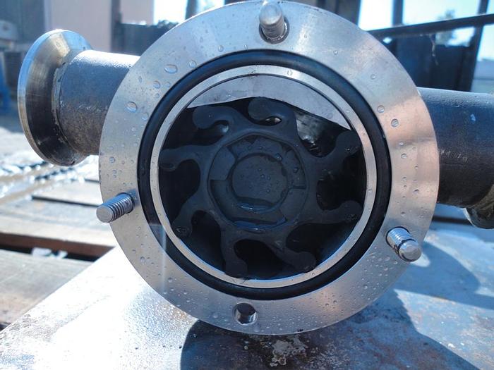 Used Pump, Positive, Jabsco, Mdl 12701-0001, S/st, 1 HP, 1" #S739594