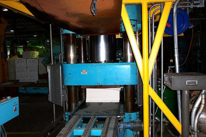 Used BALE PRESS RAUMA REPOLA MODEL 1000/20 HG 1000 TON