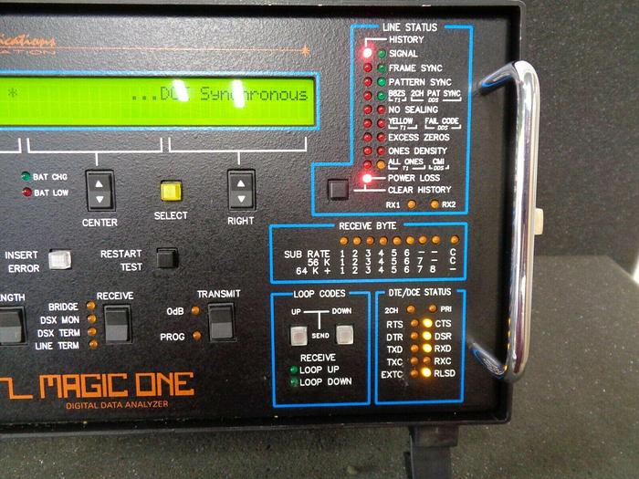 Used Magic Communications Corporation Magic One Digital Data Analyzer