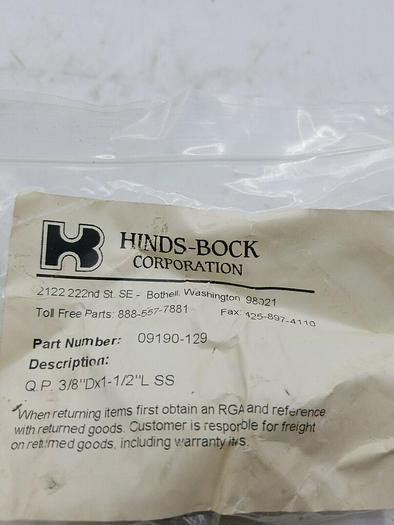 HINDS BOCK 09190-129