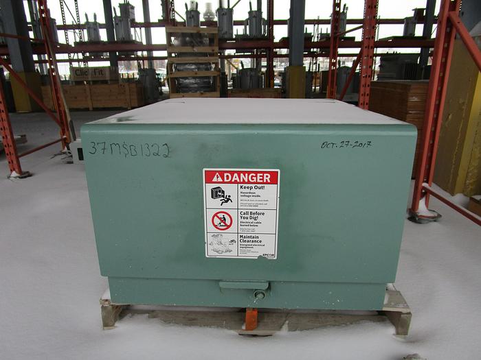 Used PTI, CAM TRAN CO, CARTE, ABB (14) Transformers Mini-Pad Distribution 37.5kVA