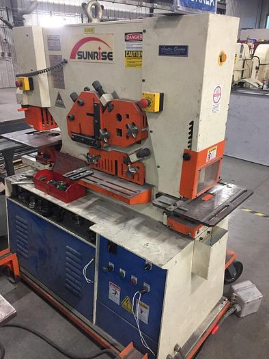 Used 2012 66 Ton Sunrise IW-66S Dual Station Iron Worker