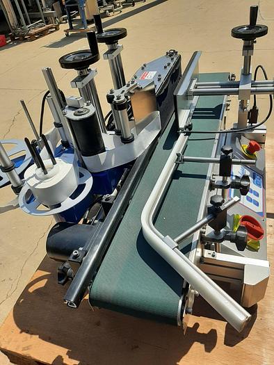 Used Labeler, Pressure Sensitive, Accutek, Mdl 24-SPS-104, Accumulation Tables #S744787