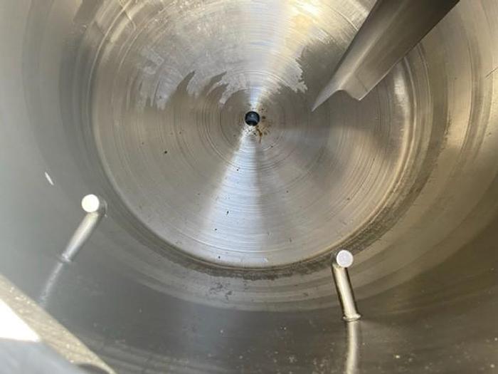 Used Lee Industries 150 Gallon Stainless Steel Vacuum Processing Tank