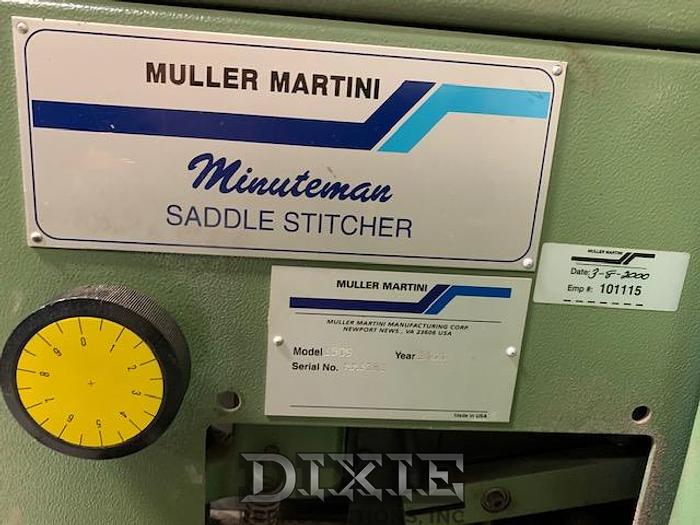 Used 2004 Muller Martini Minuteman