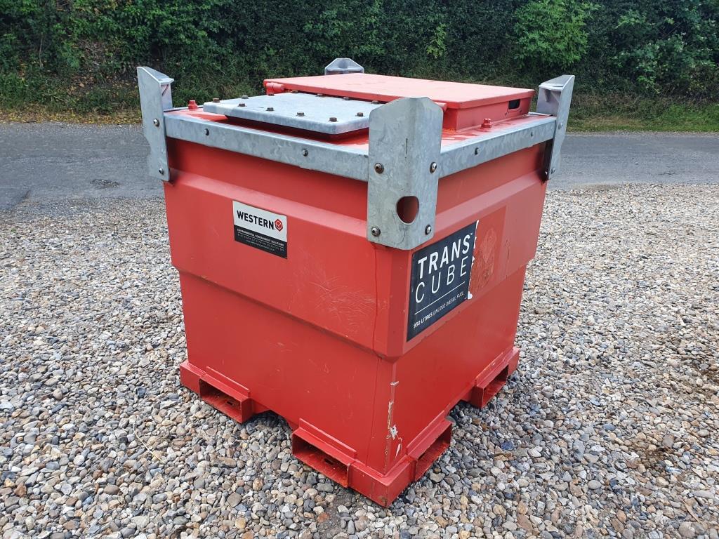 Used Western 10TCG Trans Cube Fuel Tank