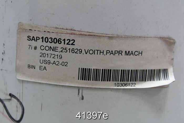 Used Bird 12" High Density Cleaner Cone Assembly, 9" Inner Diameter #41397