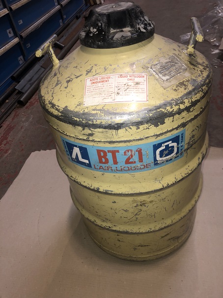 Used BT21 Liquid Nitrogen Vessel