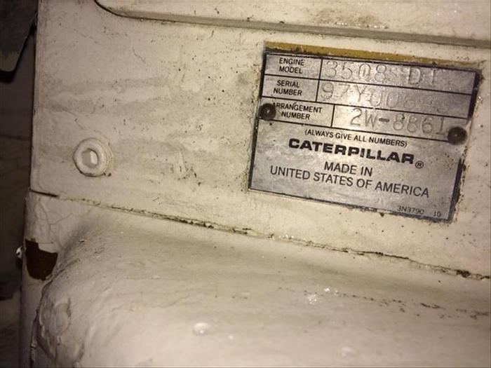 Used Sullair 2000 CFM/80 PSI Air Compressor & CAT 3508DI Diesel Engine