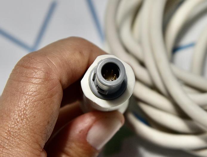 Used Masimo 0010-30-42625 LNCS SpO2 Extension Cable, 6-Pin