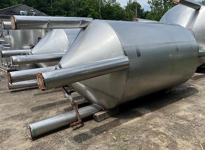 Used USED 2300 GALLON STAINLESS STEEL JACKETED TANK (REACTOR), INSULATED