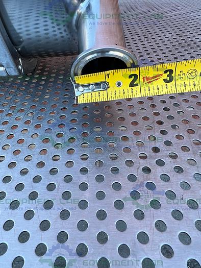 Used Stainless Steel Shell / Tube w/ Micron Filter 8.5" x 40"