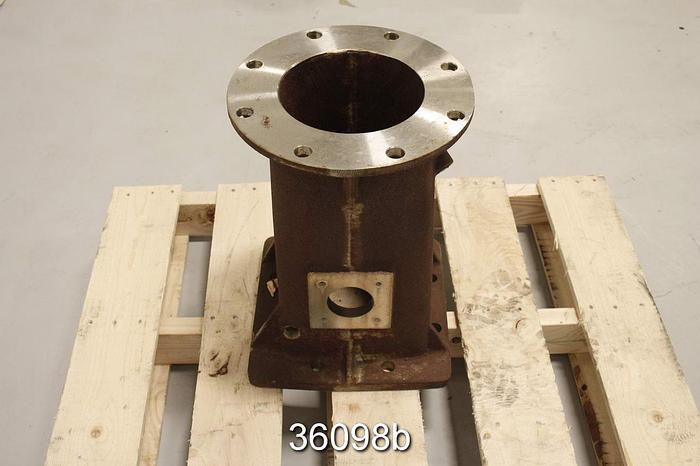 Used Black Clawson 17 High Density Cleaner Grit Pot Assembly, 8" Inner Diameter #36098