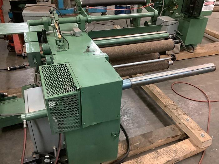 Used 30" STANFORD DOCTOR MODEL 142LT SLITTER REWINDER WITH RAZOR SLITTING