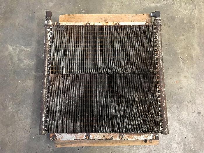 Used GOOD USED OIL COOLER, LENGTH: 23" W X : 22" L X 2" THICKNESS