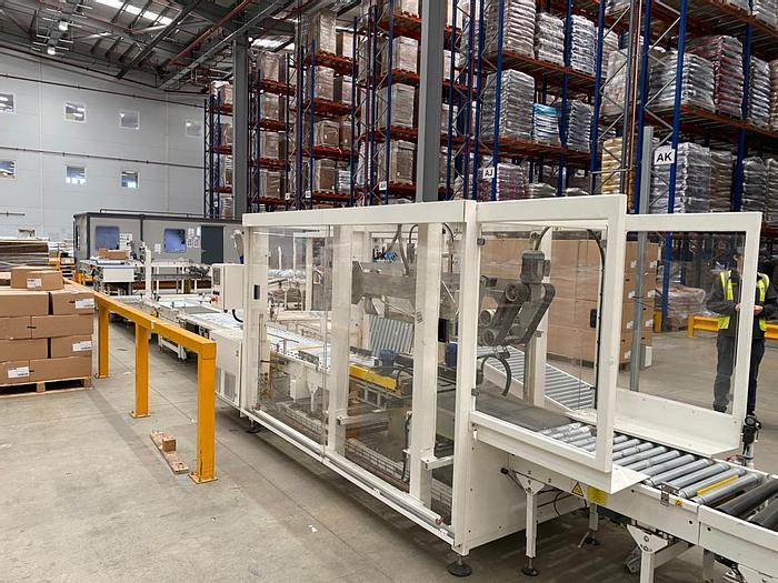 Used 2016 LINKX Complete carton / box forming, packing, sealing / gluing system