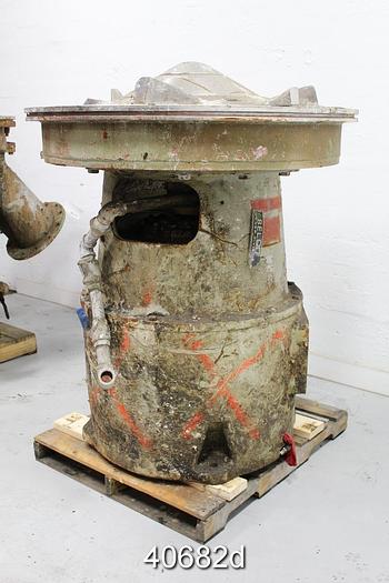 Used Beloit Model 3396 Shark Pulper Drive, Stainless Steel Rotor #40682