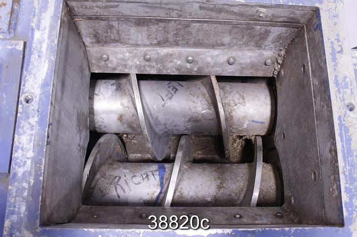 Used Bauer Model 585 Twin Screw Press #38820