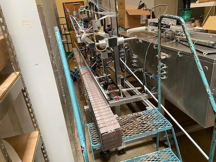 Used Filler, Bottle, 6-Head, Inline, Oden, Pro Fill 3000, S/st #A744832