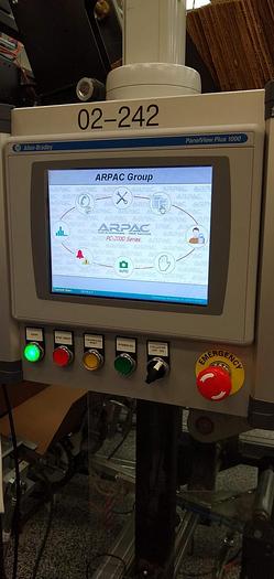 Used ARPAC PC 2000 Wrap case packer  2017 mfr from SaveonEquipment.com